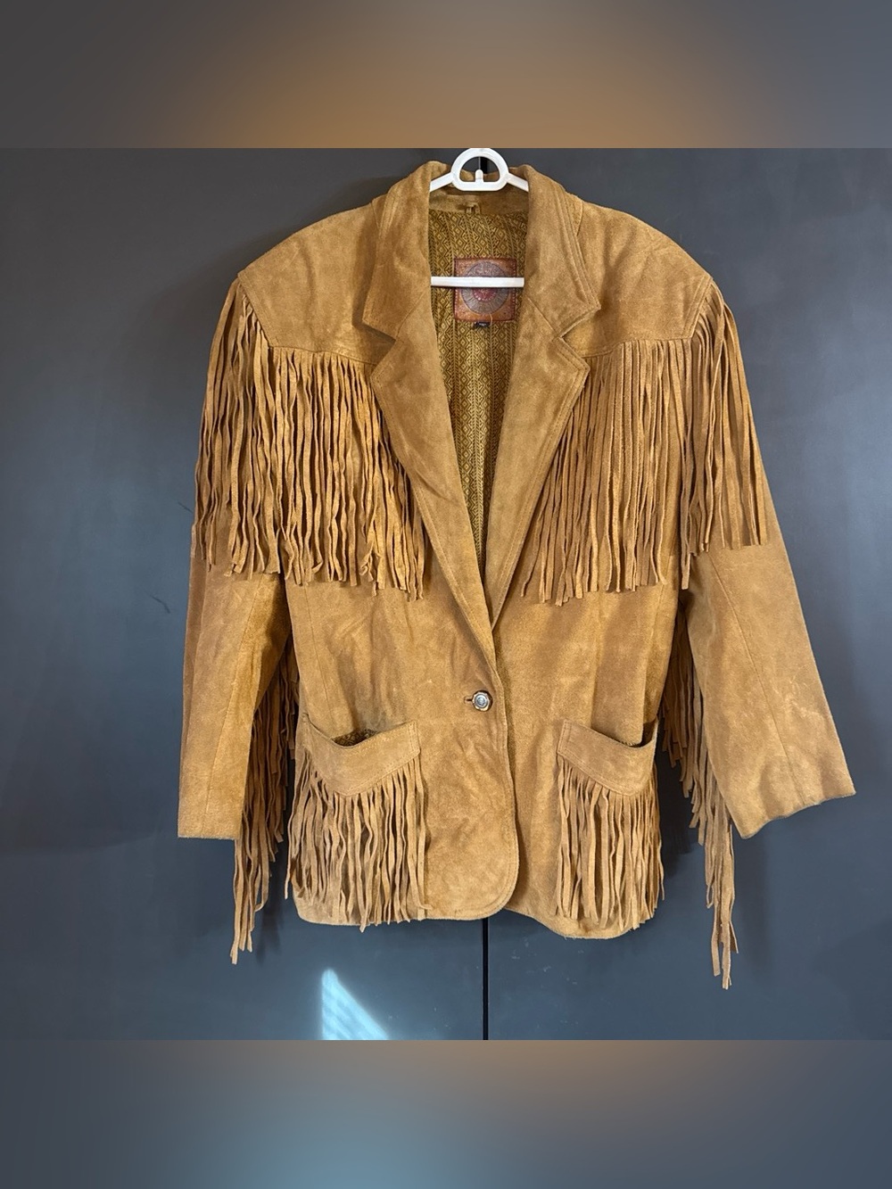 Women’s Fringe Leather Jacket